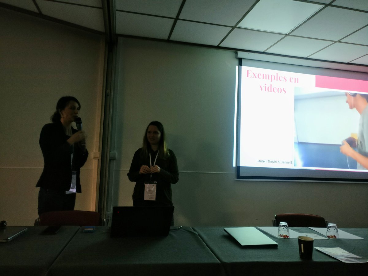 AnkeBrock's tweet photo. Présentations de différents projets de recherche autour de la déficience visuelle au congrès ARIBa à Bordeaux @Cherchons_Voir @visteproject @elipse_irit https://t.co/6IwGoOd2VH
