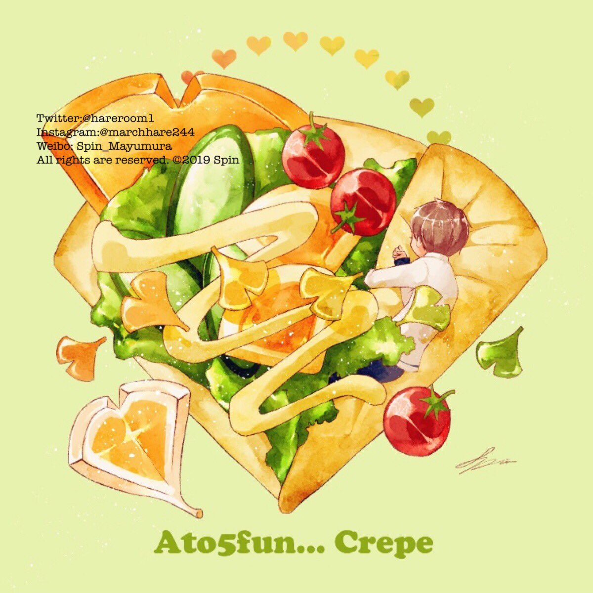 food food focus english text signature leaf ginkgo leaf heart  illustration images
