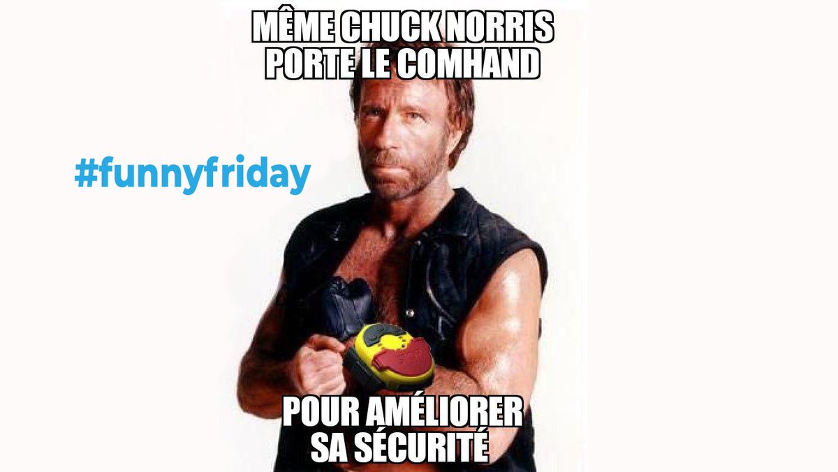 Chuck Norris approuve.👍 Soyez comme Chuck. #funnyfriday #industrie #innovation #madeinfrace #entreprise #tech #technologie #startup #levage #normandie #france #industry #remotecontrol