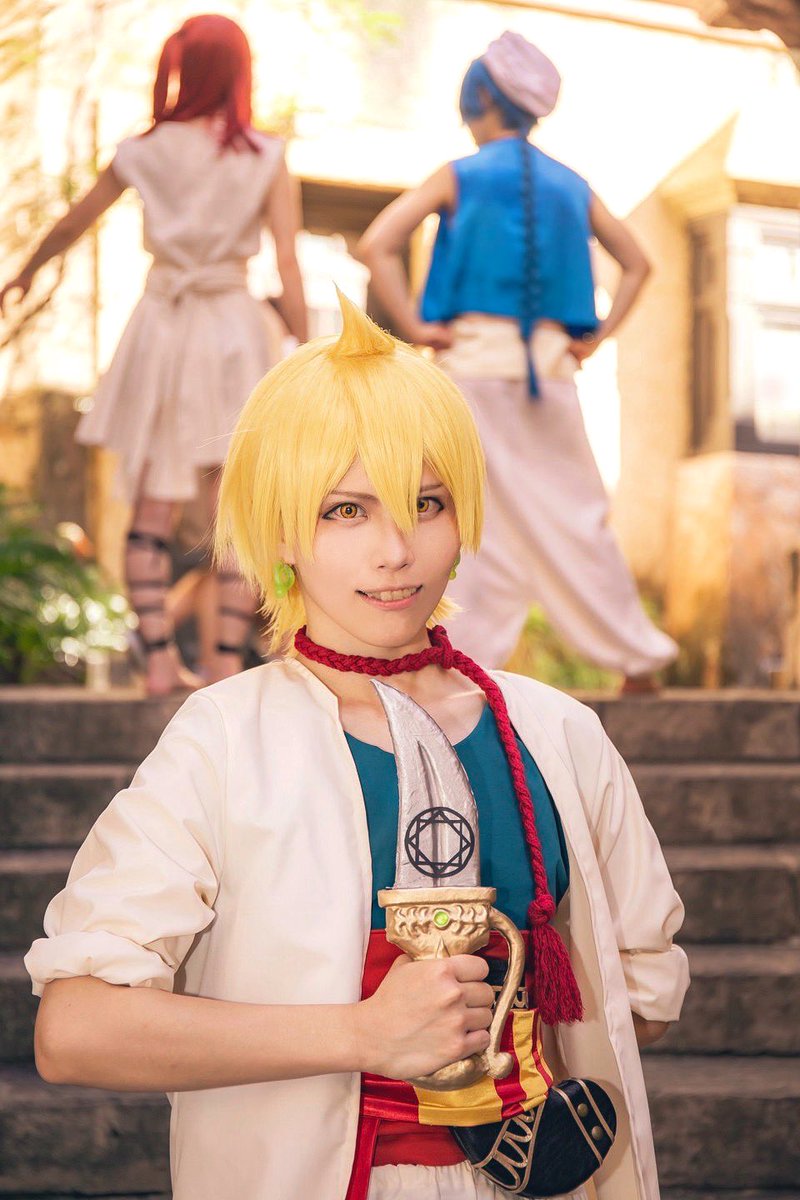 ぜろさき En Twitter コスプレ マギ Magi アリババ サルージャ Photo まゆき Hantenpandada