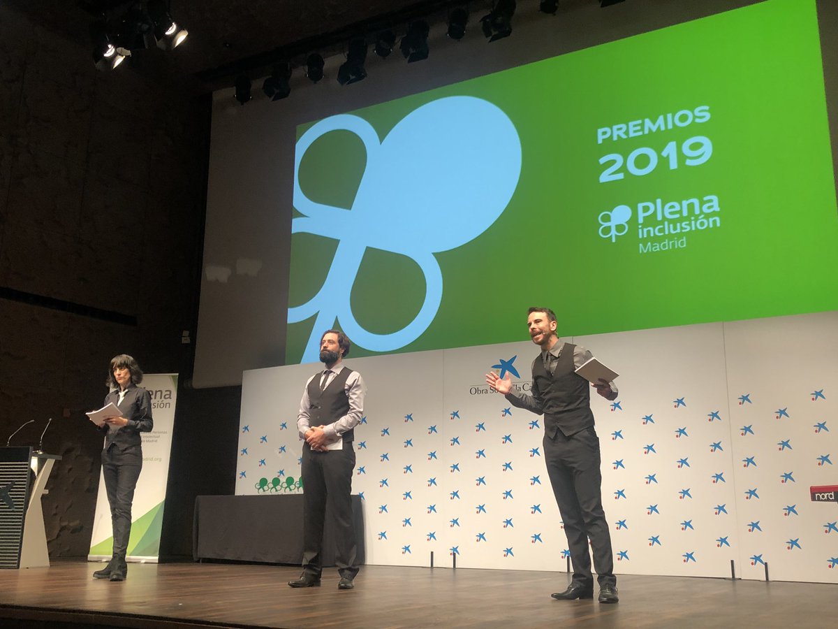 antoniollorsi's tweet photo. #premios2019 de @PlenaMadrid . El premio es teneros día a día defendiendo los derechos de las personas con discapacidad intelectual o del desarrollo. Gracias @TercerSectorMad https://t.co/2g4uDS1Sad