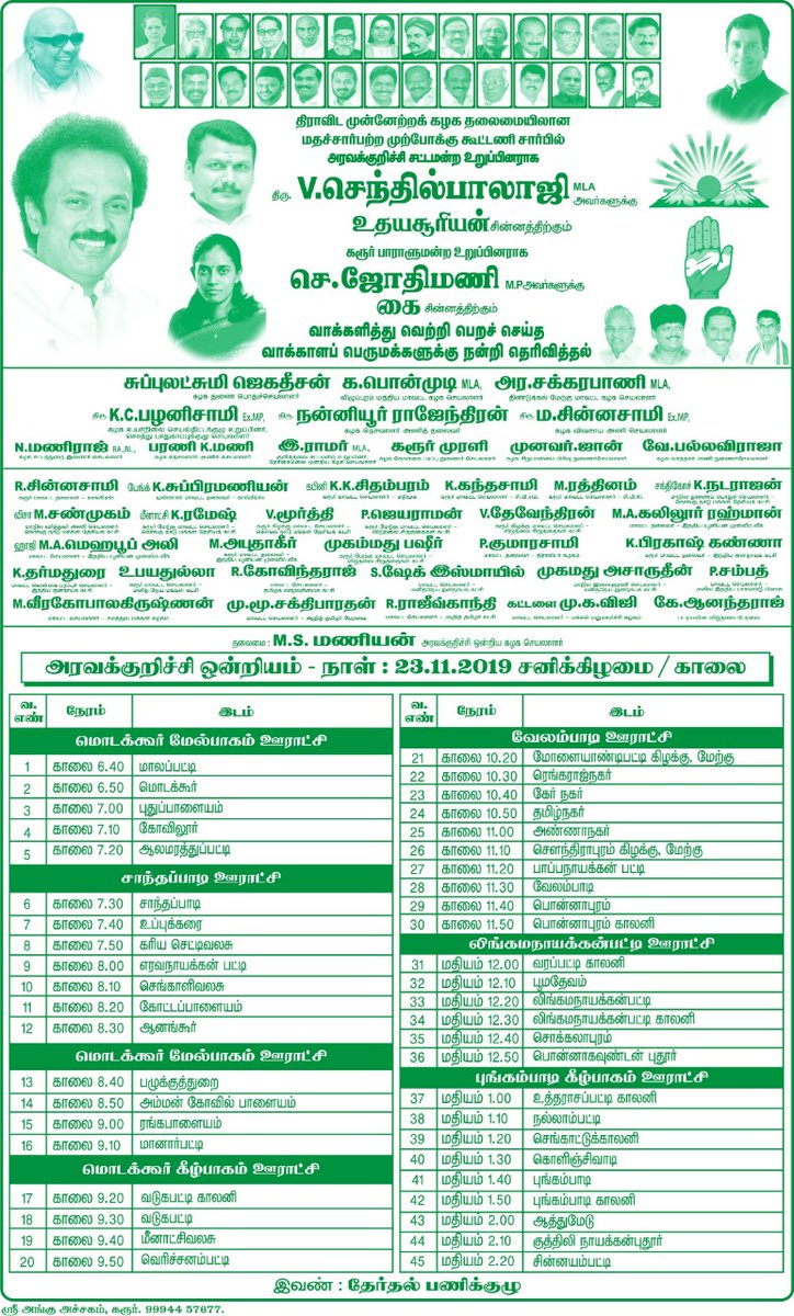 mksforTNCM's tweet photo. திராவிட முன்னேற்ற கழக @arivalayam தலைமையிலான கூட்டணியை, அரவகுறிச்சி சட்டமன்ற இடைதேர்தலிலும், கரூர் பாராளுமன்ற தேர்தலிலும் வெற்றி பெற வைத்த, அரவகுறிச்��ி தொகுதி, அரவகுறிச்சி ஒன்றியத்திற்குட்பட்ட பகுதிகளில் வசிக்கும் மக்களை நேரில் சந்தித்து நன்றி தெரிவிக்கும் நிகழ்வு..!! #DMKkarur https://t.co/EagE1p86WM