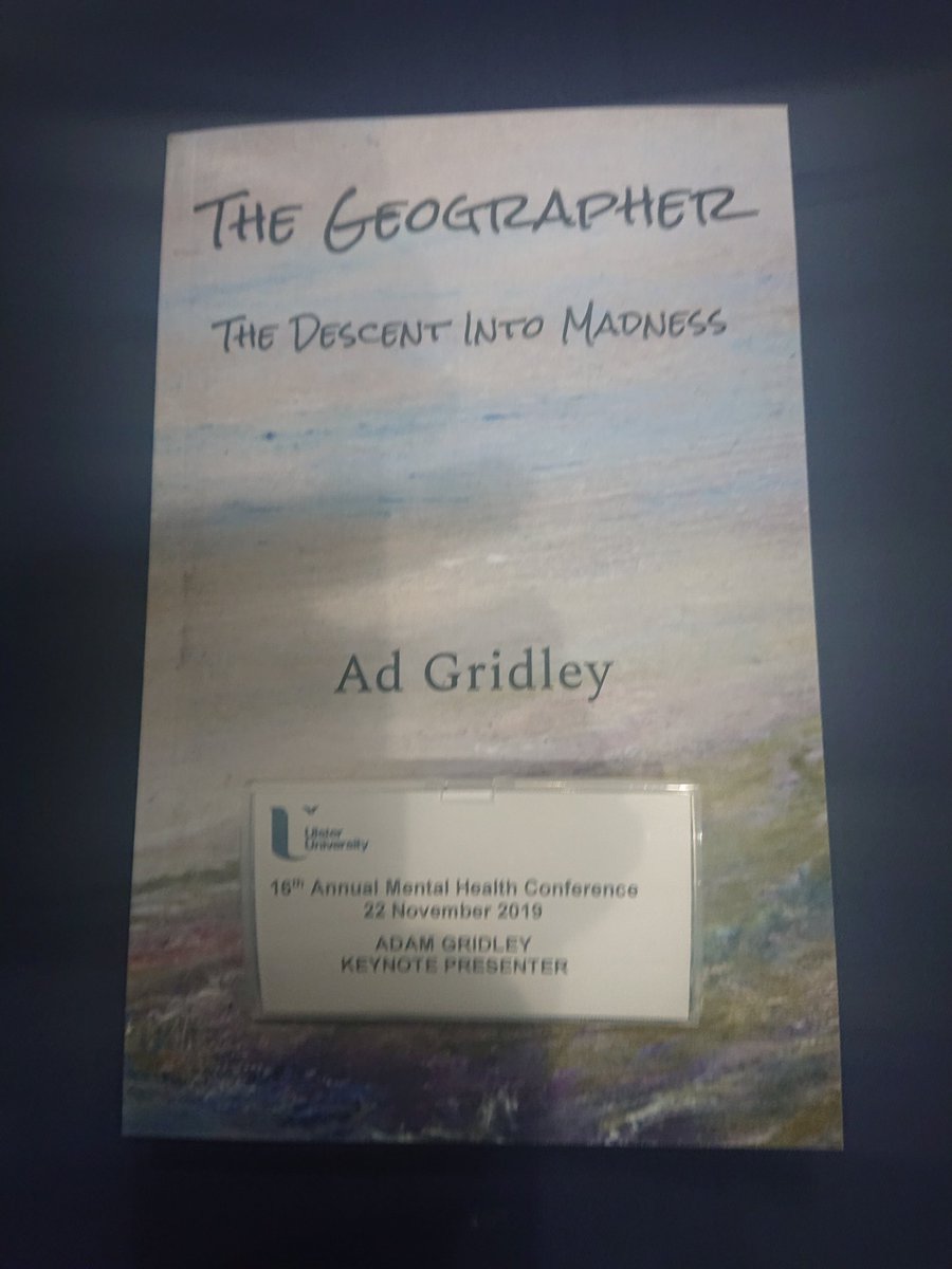 AdGridley's tweet photo. The 16th Annual Mental Health Conference at Ulster University (thanks to @MarieON02387633) is in full swing. Fascinating speakers so far discussing sensitive issues with expert knowhow, warmth &amp; good humour. I'm onstage at 3.15pm! #mentalhealth 
#ulsternurse https://t.co/XnRJUEU6Gq