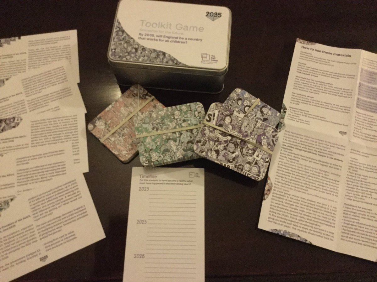 staff_college's tweet photo. All our scenario toolkits have gone at #nscas19 but you can still get one from https://t.co/gc6pmQ4eKl . A great resource to use with your team, your partnership, your group #Project2035 https://t.co/vuLembglUs