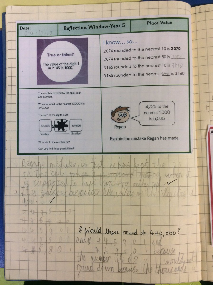 MrSherwin1's tweet photo. How do you make sure assessment is regular and relevant?
We try to provide an environment with low stakes and high impact.
‘Reflection Windows’ are mini revisits and reviews of maths units that we have covered. #edumaths #teaching #edutwitter @AttenboroughSc1 @Amy86Cunningham https://t.co/TvPLhVEuU6