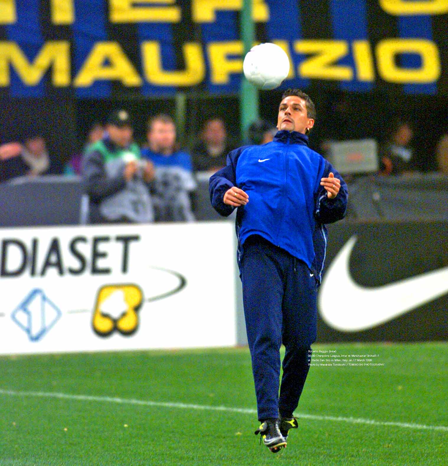 Roberto Baggio Inter Milan 98/99 L Size Jersey New with Tag