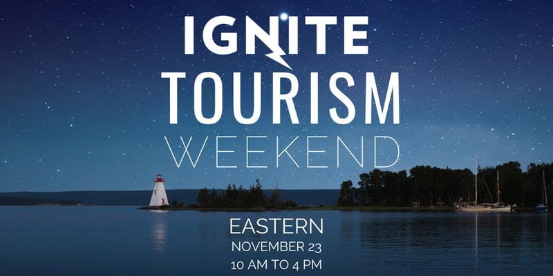 TourismNS's tweet photo. Tomorrow! Kick start your #tourism business at the IGNITE Tourism Startup Weekend - Eastern! More info and registration here: https://t.co/j3ILDRYoWu
#IgniteTourism #IgniteYourStartup @IgniteAtlantic @VoiceofTourism @D_E_A_N_S https://t.co/n2JD0ToU7N