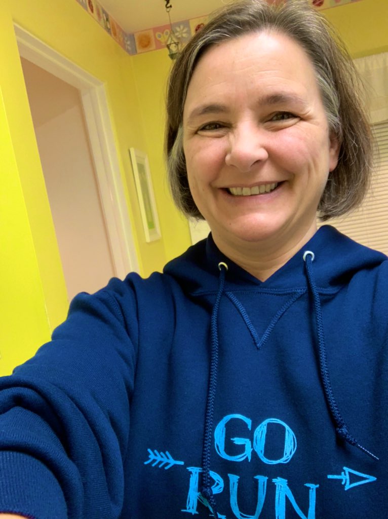 kle052789's tweet photo. If you have to go to a staff meeting, wear your #gorun shirt and dream of running, right @rundemtrails ? #staffmeeting #anothercrazyweek #isitnaptimeyet #idratherberunning #orjustaboutanythingelse https://t.co/LfgkRAY8qX