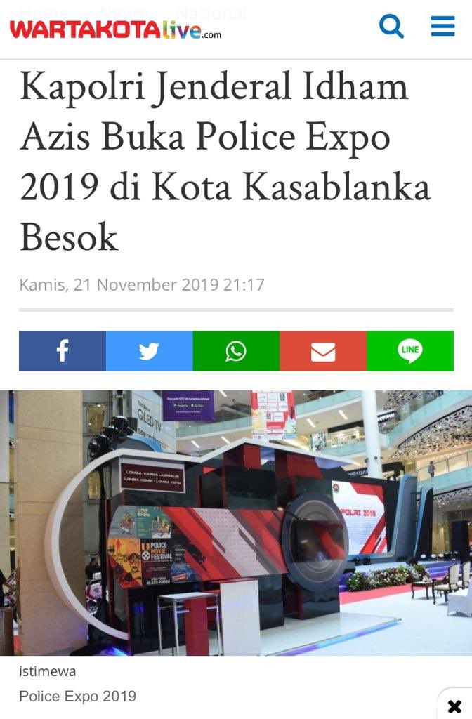 Humas_Polres's tweet photo. #PoliceExpo2019 https://t.co/7td9BYnQD6