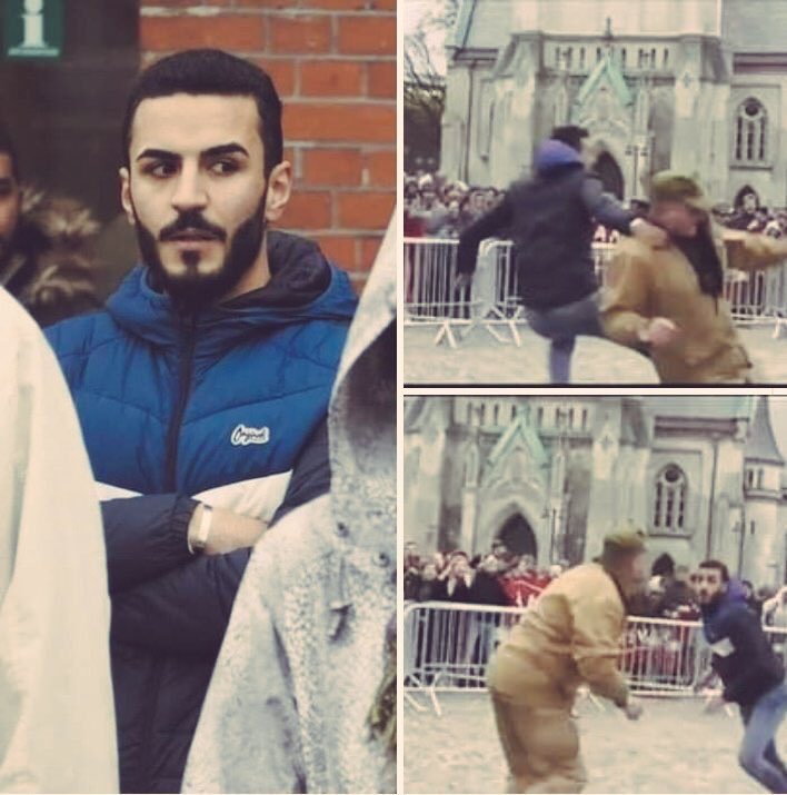 DrBushraIqbal's tweet photo. I salute this brave man and his parents. If someone wants to see the face of a strong faith see his. May Allah give us strong iman like him. #TheGloriousQuran #Defender_of_Quran #Norway #Ummati https://t.co/Ztkm7n8l4J