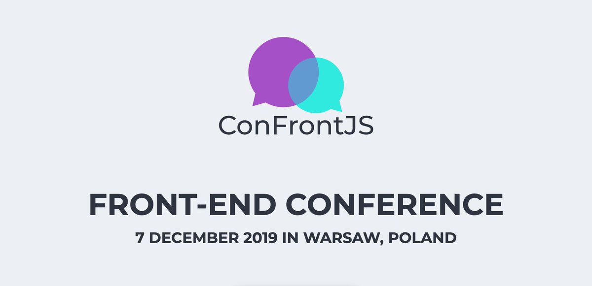 Ionic Poland (@ionicpoland) on Twitter photo You still have a chance to win! Shortly answer one question - Do you prefer functional or object-oriented programming, and why?
Send your answer to ionicpoland@gmail.com, and you can win a free ticket to <a href="/confrontjs/">ConfrontJS</a> conference!
#javascript #warsaw You still have a chance to win! Shortly answer one question - Do you prefer functional or object-oriented programming, and why?
Send your answer to ionicpoland@gmail.com, and you can win a free ticket to <a href="/confrontjs/">ConfrontJS</a> conference!
#javascript #warsaw