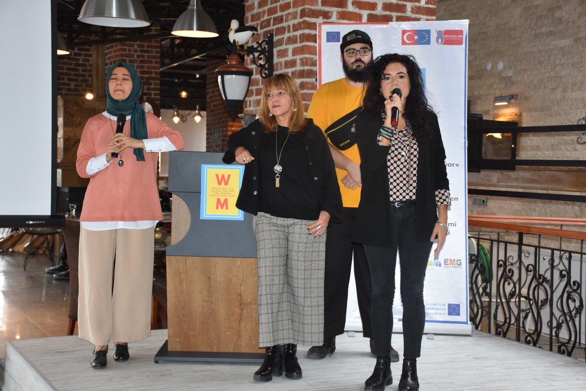 glassceiling_tr's tweet photo. The Final Meeting of the project still goes on!

At least 150 people are taking part in the Multiplier event, what a great result :)

#noglassceiling #breakglassceiling #women #equalrights #erasmusplus #strategicpartnership #adulteducation #genderequality #womenempowerment https://t.co/uljbo5o9up