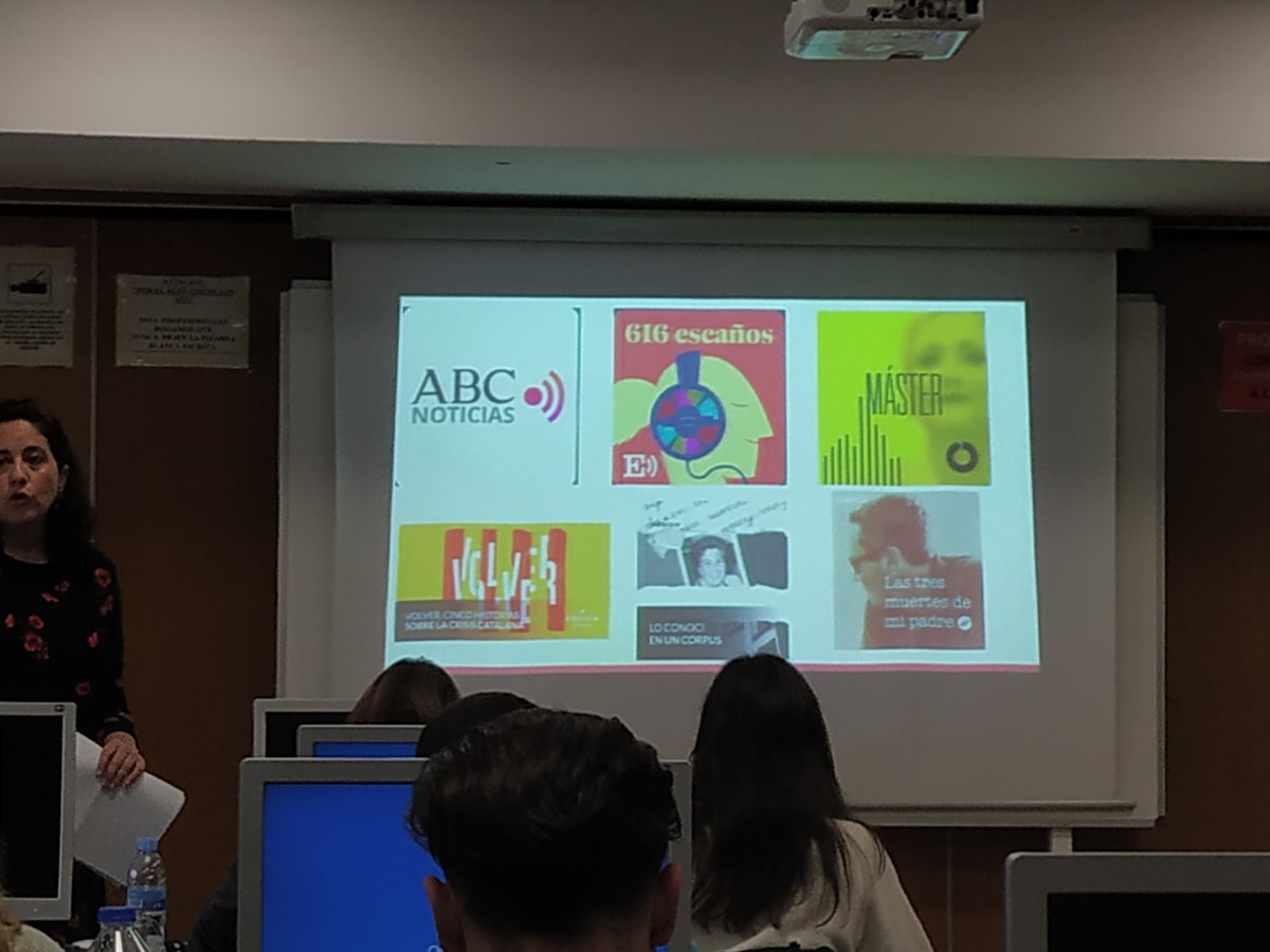 Gomez_Rives's tweet photo. Ejemplos de podcast relacionados con el periodismo 🎙️👌
#UCAMMediaLab19 https://t.co/Rj2NckYui9