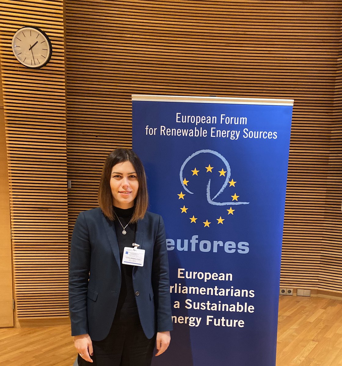 CristinaPrunaRo's tweet photo. Delighted to participate at the 19th Inter-Parliamentary meeting on energy efficiency and renewables hosted by @EUFORES_EU #IPM19 https://t.co/c9oflHyNl5