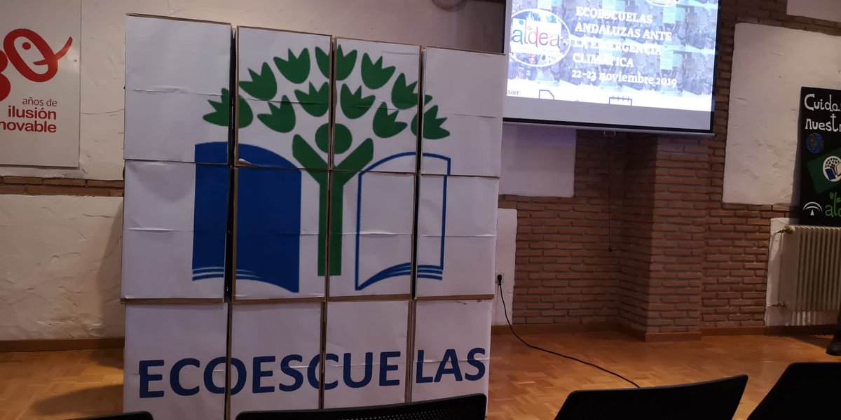 Comienza el Encuentro Regional de la Red Andaluza de Ecoescuelas #8ENRECO 
El lema de esta edición "Las Ecoescuelas de Andalucía ante la Emergencia Climática"