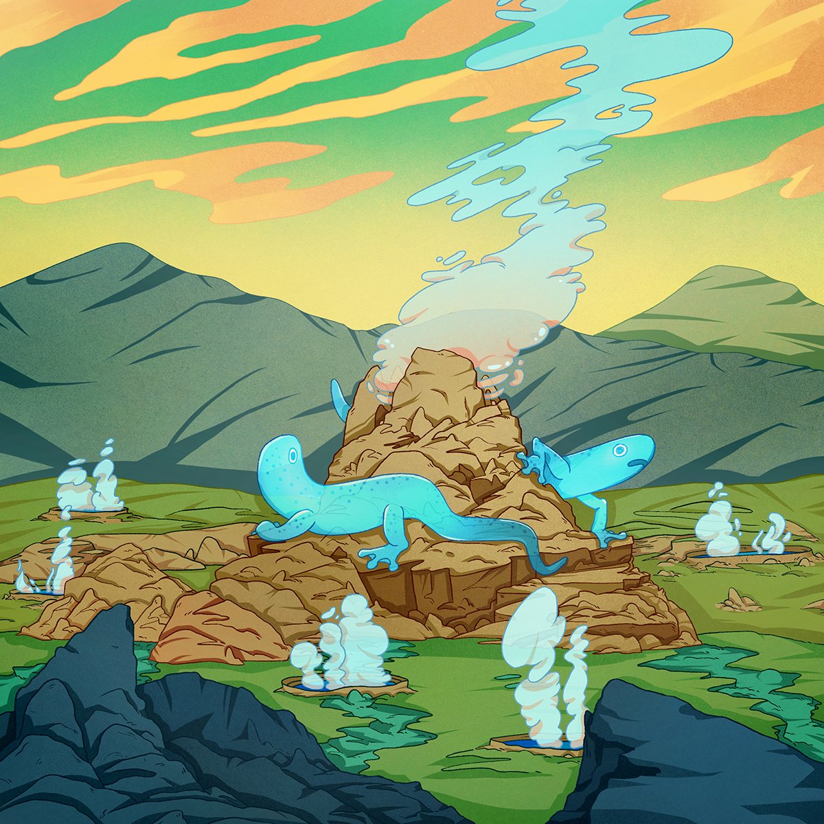 brady_draws's tweet photo. @CAL1C0_ Hey there!  I'm Brady.  I'm a freelance illustrator from Tennessee.  Pretty new to Twitter.. I do mostly digital art or ink/brushpen drawings.  I love all things blue-green and nature. https://t.co/tZHkwylzyC