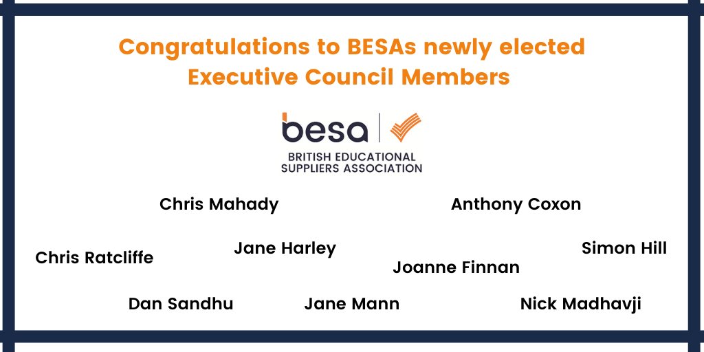At our AGM yesterday we were very proud to share with you the newly elected members of the BESA Executive Council 2019! Congratulations to you all and we look forward to what you have in store for BESA's future! #BESAAGM
