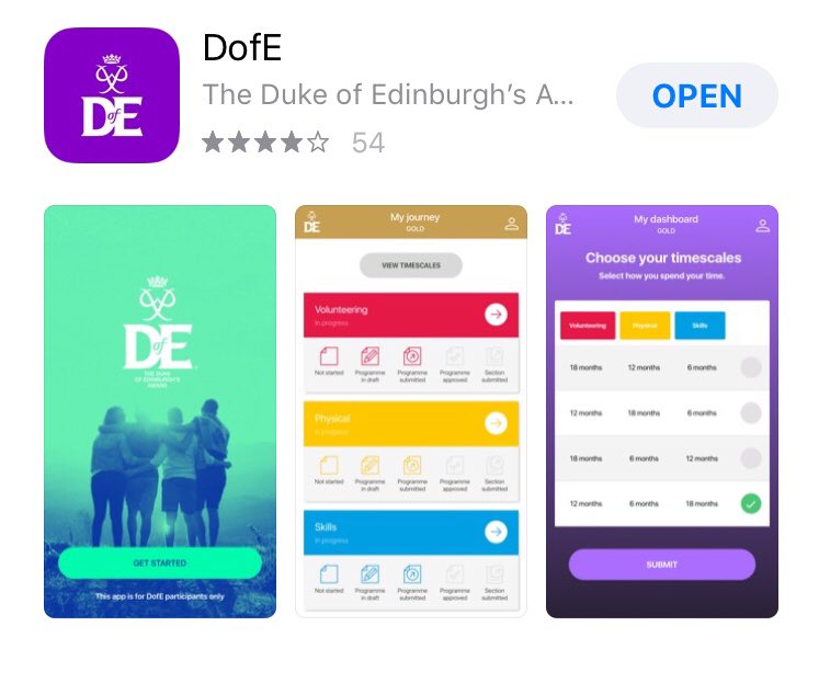 55 amazing new #BronzeDofE have been enrolled this month! Get signed in and tell us what you’re doing for your #Physical, #Skill and #Volunteering sections :) Remember you can use the new #eDofE app to do it ALL! @DofESouthEast @dofeJoIreland