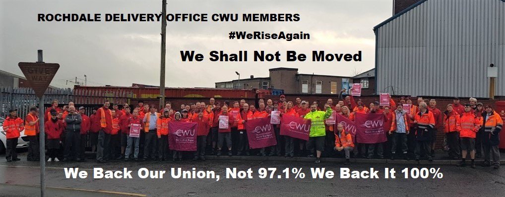 CWU NORTH WALES/NORTH WEST DIVISION tweet media