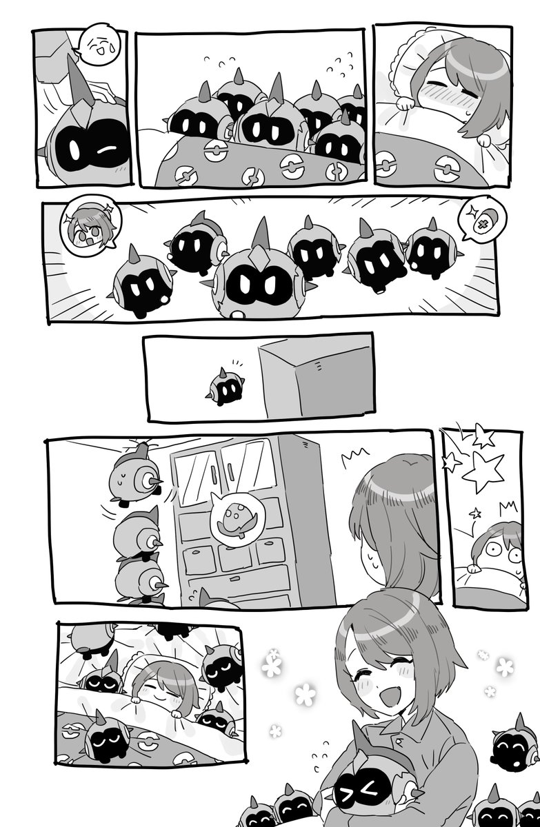 ポケモン タイレーツちゃんに囲まれて暮らし隊 ポケモン剣盾 さんその漫画