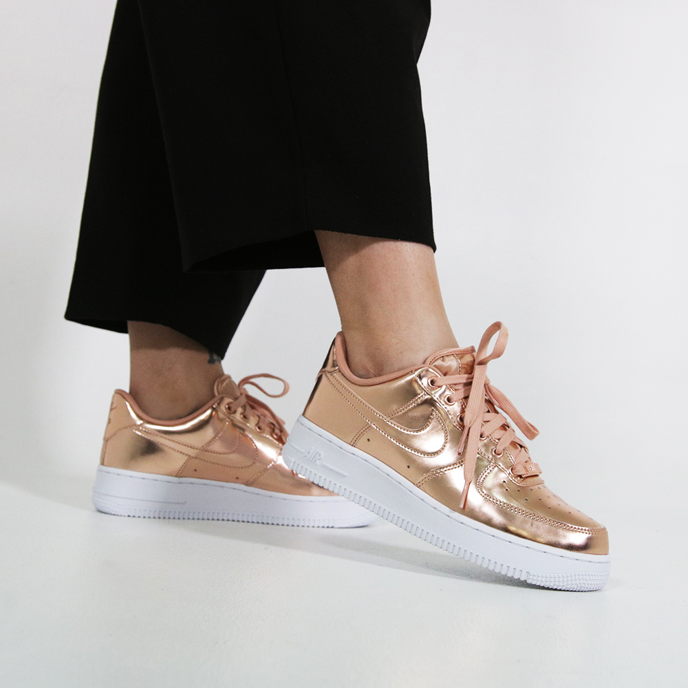 nike air force 1 sp rose gold