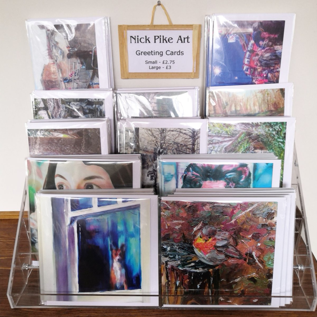 New range of fab greeting cards by <a href="/NickPikeArt/">Nick Pike</a> featuring Fat Robin, Dot Cotton &amp; Amelie!

#feltcafebrimscombe #greetingcards #xmascards #localartist