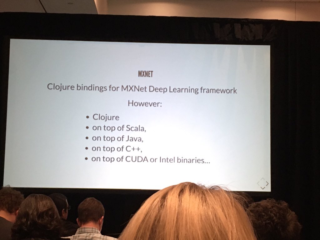 iamramtripathi's tweet image. Big fan of the work that @draganrocks is doing. We really need robust, natively written, high performance AI tooling in #Clojure. It has potential to be the AI language, just like lisp once was! #clojureconj