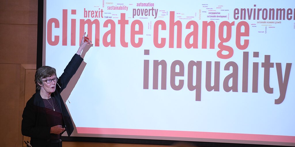 NHHnor's tweet image. How can we achieve gender balance in economics? @WendyCarlinEcon from @ucl visited @NHHnor today to give a talk about the #coreproject. #genderequality