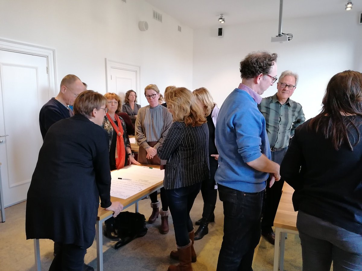 VASMONL's tweet image. ONZE #VASMO Leden inspirend aan de slag tijdens onze Stadsdag in Amersfoort met doelen 2020, meerjarenplan en thema's voor de vereniging @VASMONL