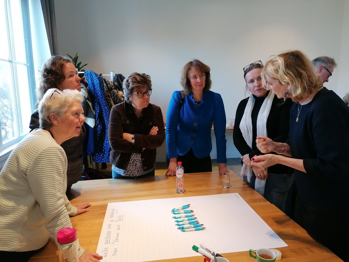 VASMONL's tweet image. ONZE #VASMO Leden inspirend aan de slag tijdens onze Stadsdag in Amersfoort met doelen 2020, meerjarenplan en thema's voor de vereniging @VASMONL