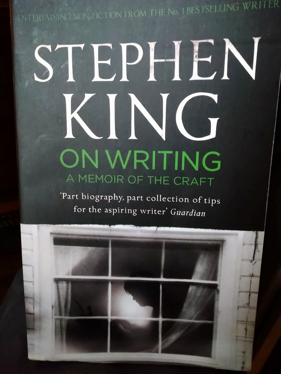 Some notable mentions from the stack: Great for fans & non-fans, Stephen King's 'On Writing' is part writing manual, part biography and full of straight forward practical advice which can perhaps be boiled down to 'tell the story simply, clearly &, 1000page tomes aside, quickly'