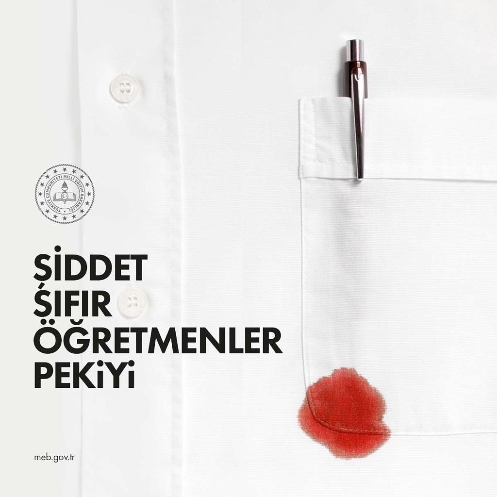 Şiddete maruz kalan eğitim çalışanlarına bakanlığımızca hukuki destek sağlanacağı gibi, şikâyete gerek duyulmaksızın yasal sürecin bakanlığımızın ilgili birimlerince takip edileceği bir yapı kurduk. #şiddetsıfıröğretmenlerpekiyi