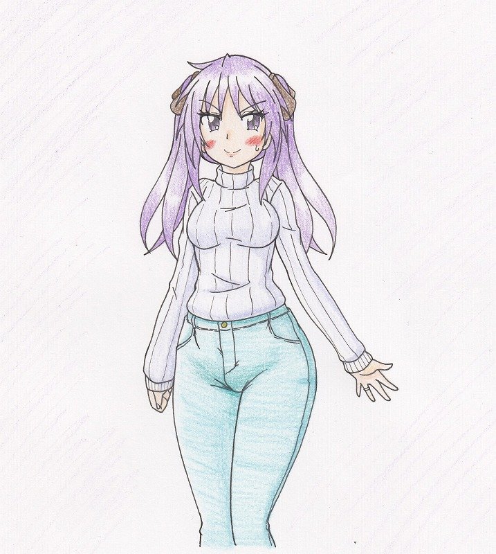 #いいツインテールの日 
#柊かがみ
大人かがみさん
〇年ぶりのツインテール 