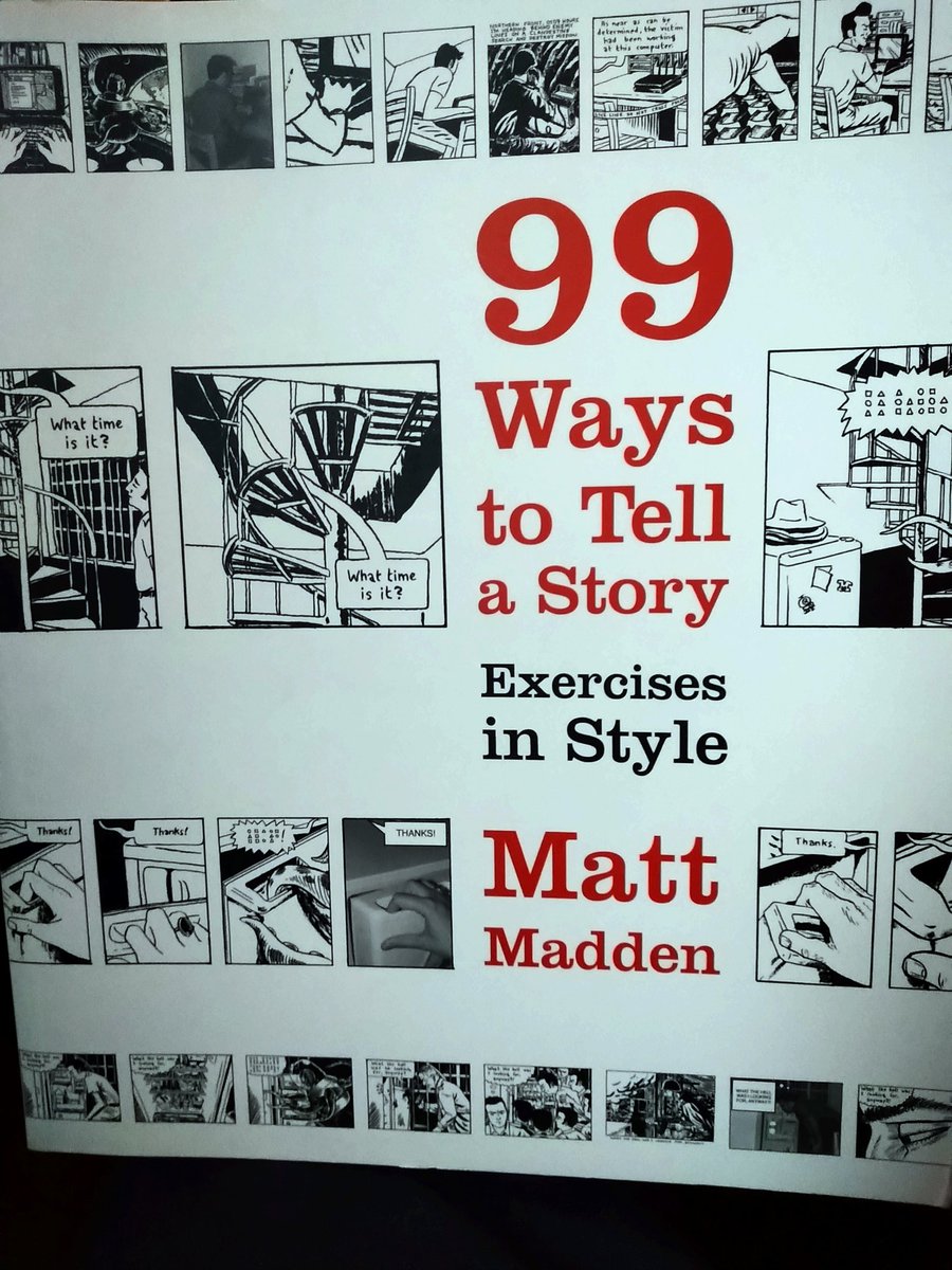 99 Ways To Tell A Story by Matt Madden is great if you're stuck on setting a scene or mixing in exposition. The idea is simple - he shows you 99 different ways to structure & present a very simple sequence - but the result is the freedom to try, try and try again