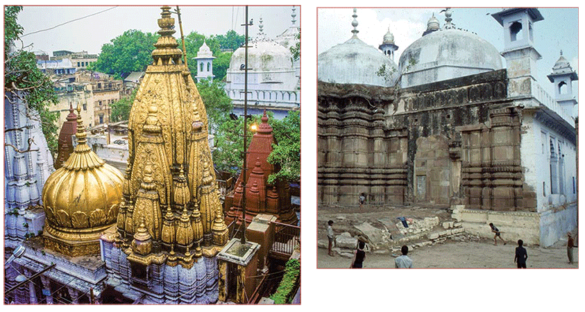 The main deity is known by the name of Vishwanatha or Vishweshwara meaning the ruler of the universe.The temple town that claims to be the oldest living city in the world, with 3500 years of documented historyHowever,the original Jyotirlinga of KashiVishwanatha is not available.