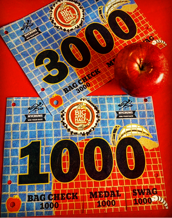 NYCRUNS's tweet image. Bibs worthy of hanging on your wall! 

Well done, @BibNumbers 👏👏👏

Get this work of art before the registration price goes up on Tuesday.