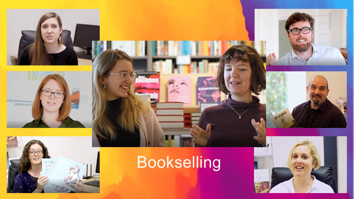 PublishScotland's tweet photo. Bookshops are wonderful and the relationship between booksellers and publishers is hugely important. This short video https://t.co/VIEoxYeLGA features Niamh and Sarah @PortyBooks  #WorkInPublishing  #BooksUncovered @BAbooksellers https://t.co/dYlBa0JwxP