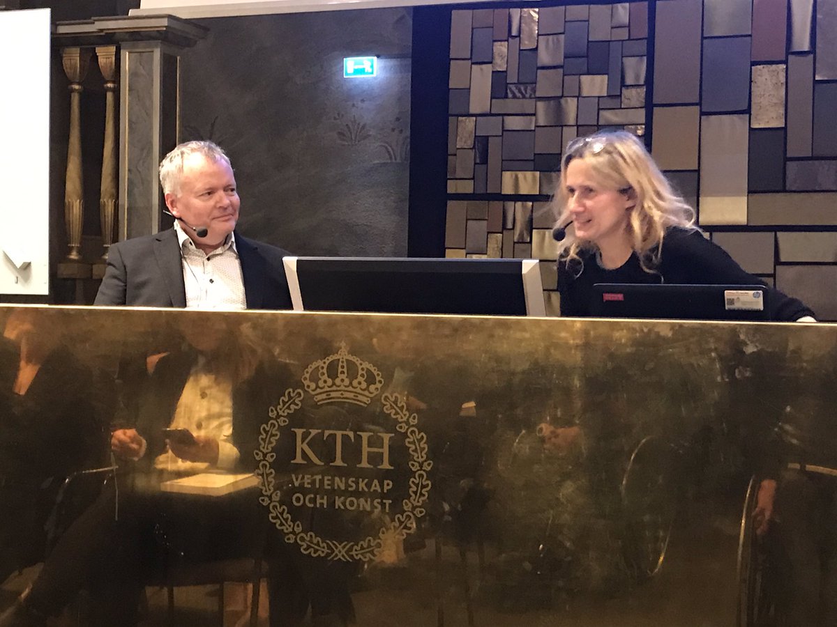 Stefan Johansson <a href="/Dr_Cognition/">Stefan Johansson</a>  defending his PhD thesis ”Design for Participation and Inclusion will Follow” in a fully packed Kollegiesalen <a href="/KTHuniversity/">KTH Royal Institute of Technology</a>