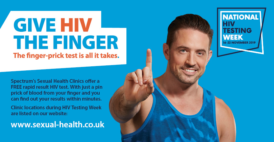 spectrumcicsh's tweet image. Tomorrow is the last day of #HIVTestWeek ☝❗️, there's still chance to be part of something amazing- have you been tested yet? #ImTesting #GiveHIVTheFinger