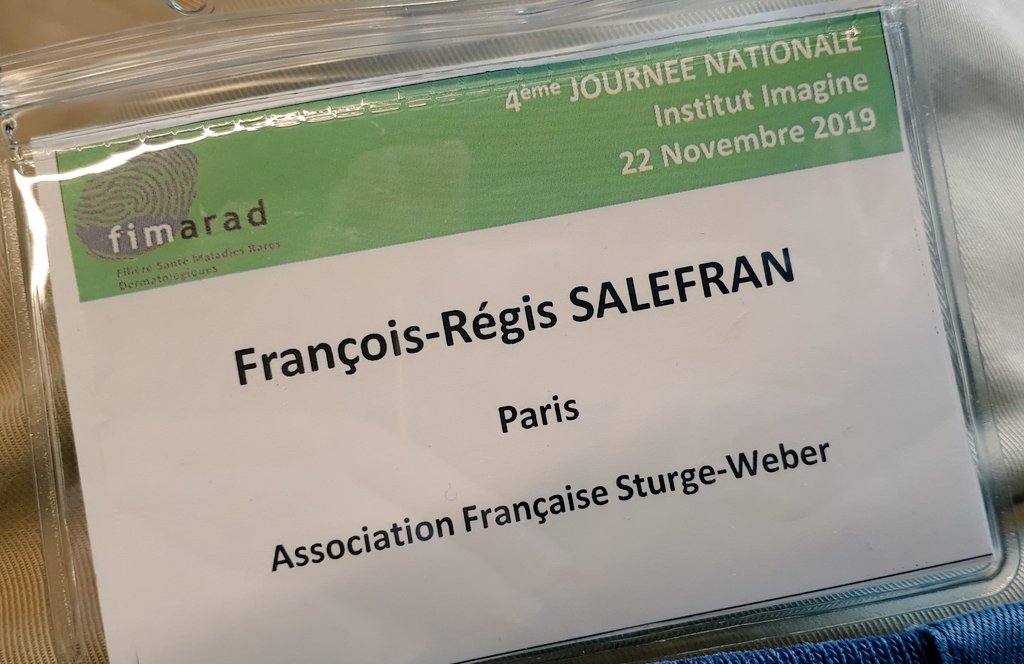 AssoVanilFraise's tweet photo. Pour @AssoVanilFraise @salefran à la 4ème Journée Nationale @Fimarad à @InstitutImagine à #paris #journeenationale #fimarad https://t.co/P6nleMFAUL