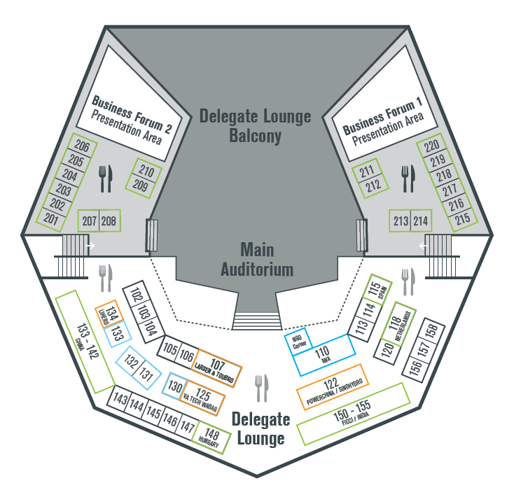 matchpluswater's tweet photo. IWA #developmentcongress 2019: floor plan and exhibitor list for the IWA Water Development Exhibition is available: https://t.co/J0axCdZeHR https://t.co/yqxDz35q7f