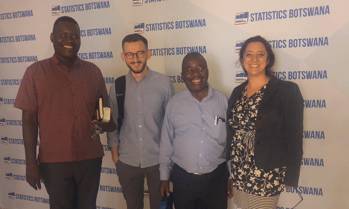 Just finished a great 2-day workshop in #Gaborone #Botswana with @statsbots and many government departments, plus @UNmigration and @Refugees on #IrregularMigration and associated protection risks.

Such a strong commitment to good data and statistics that is hugely welcome!