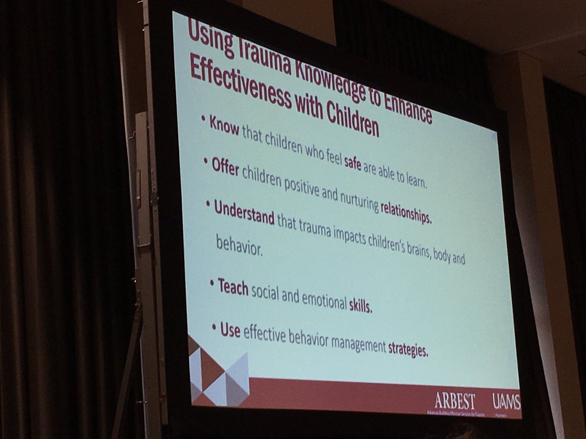 How can we support our children who have experienced traumatic events? #ASHA19