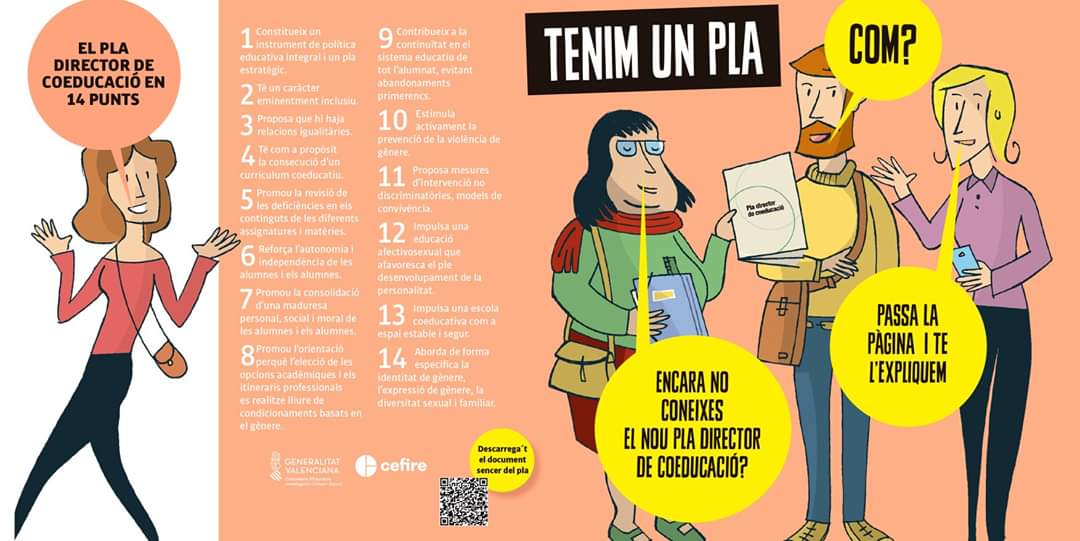 miguelsolerg's tweet photo. El 25 de noviembre es el día internacional contra la violencia de género. Los gobiernos progresistas luchamos con firmeza contra esta lacra social.
Para conseguir una escuela coeducativa e inclusiva en la C. Valenciana tenemos un Plan de Coeducación.👇

🔗https://t.co/yuH0dTIbkC https://t.co/Du0mx0AbvP