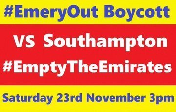 orengbonny's tweet photo. @Arsenal @AFCProgramme @kierantierney1 Sorry Kieran #unaiout
#EmptyEmirates https://t.co/YGLoWFRA4t