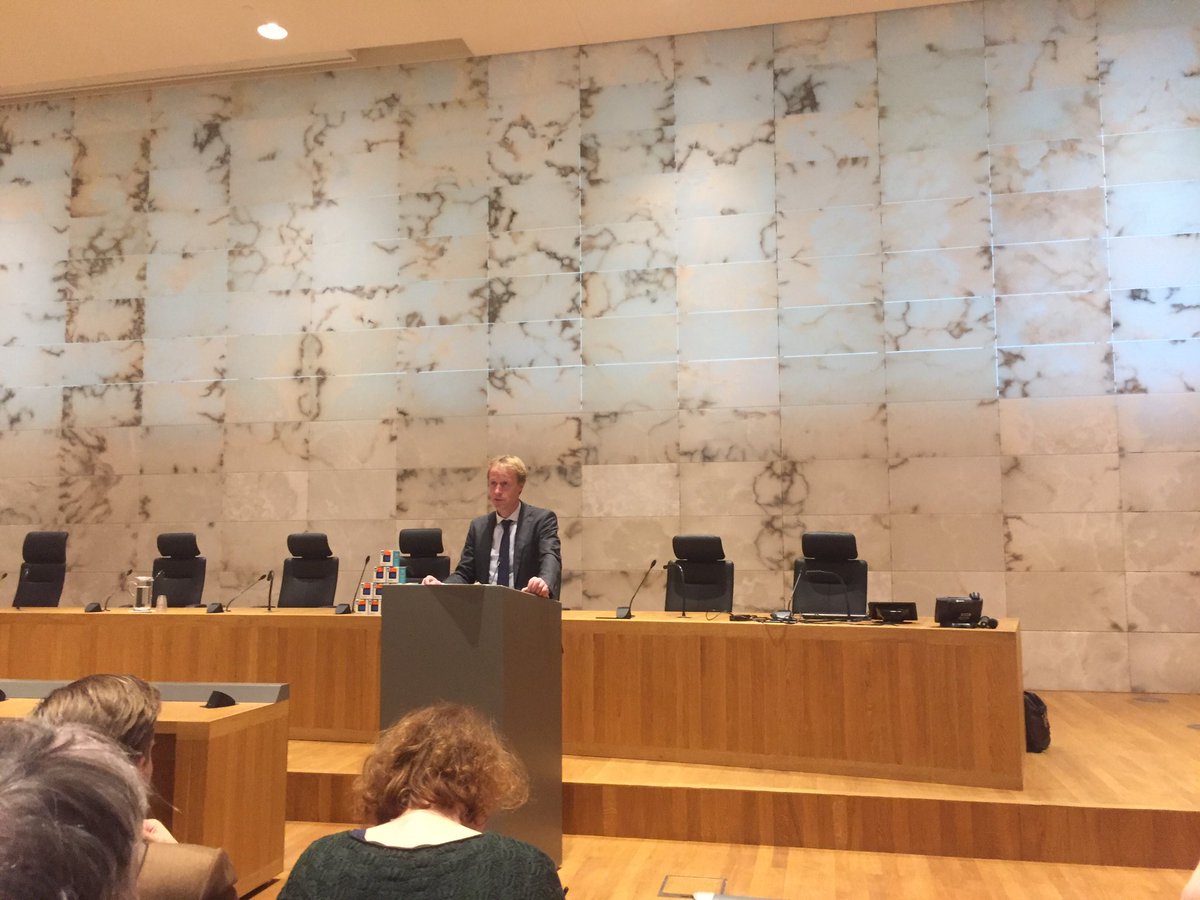FIDE2021's tweet photo. Preparations for the #Fide2020 congress are in full swing as the Dutch Association for EU Law convenes at the @HogeRaad to discuss the national reports, with a keynote speech by mr. Herke Kranenborg, institutional rapporteur on topic 2, data protection. https://t.co/PFffOTyySg