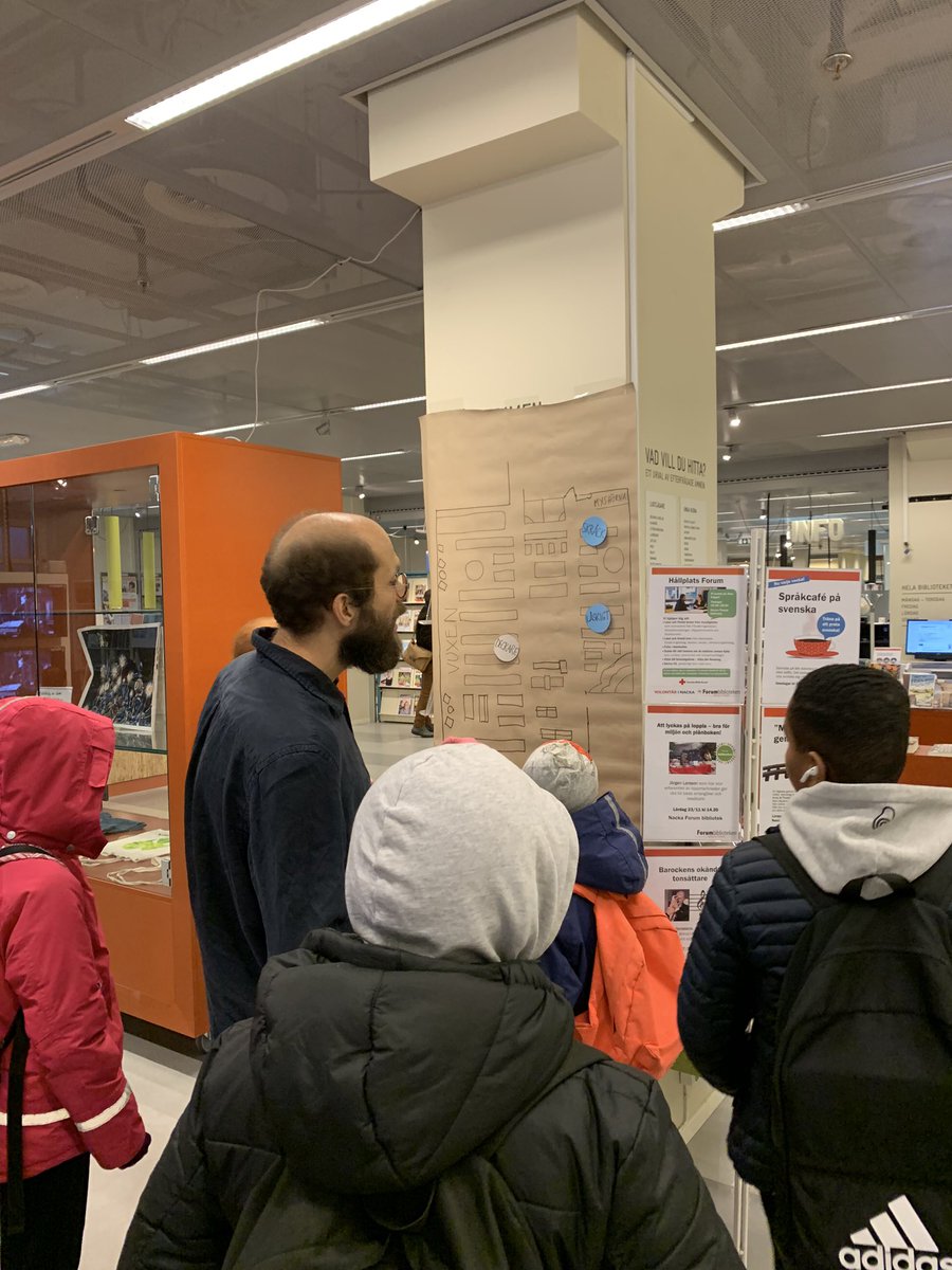 Racing on to the next set of prototypes. First up: making books more findable using colour coding, a basic floor plan and getting the kids involved. They’re really enjoying the challenge. Totally heartwarming.