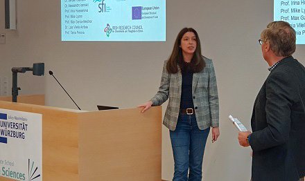 DIACAT_EU's tweet photo. Prof. Paula E. Colavita from Trinity College Dublin talked about #electrocatalysis at functional carbon electrodes earlier. In her presentation she gave insights from model systems and new biomimetic strategies towards sustainable energy technologies. #DIACAT_EU #FineChemicals https://t.co/quoIzonMkU