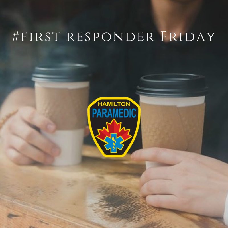Today is the inaugural First Responder Friday! We invite all First Responders to enjoy a free coffee or $2 off a fancy drink every Friday, starting this week. #hamont #firstresponders #hamiltonparamedics 🚑☕️