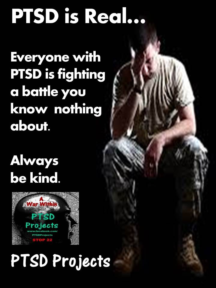 PTSDprojects's tweet image. PTSD is Real...Always be kind.

# PTSD Projects Military Veterans Closed Support Group - facebook.com/groups/7714776…

# PTSD Projects Caregivers Closed Support Group - facebook.com/groups/1713184…

Visit our website: ptsdprojects.com

#PTSDProjects @ptsdprojects